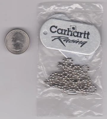 MATT KENSETH - CARHARTT RACING #17 - PLACAS DE IDENTIFICACIÓN - NASCAR - NUEVO Y SELLADO Foto 1 de 2