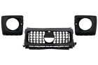Grille Headlights Covers for Mercedes G W464 W463A G63 AMG 06.18+ GT-R Look