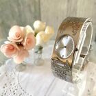 Vivienne Westwood Silver bangle watch w/silver watch battery Analog Silver USED