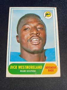 1968 TOPPS FOOTBALL #118 DICK WESTMORELAND!! $1 SHIPPING!! - Picture 1 of 2