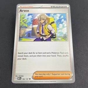Arven 186/197 Near Mint 2023 SV03 Obsidian Flames Pokémon Card Normal - Picture 1 of 2