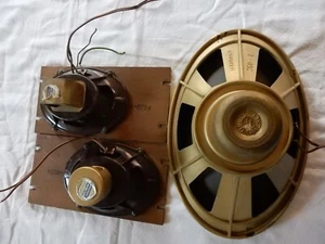 Grundig Breitband Lautsprecher / Plus zwei Multi Oktav aus Röhrenradio - Bild 1 von 21