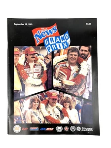 1983 SEPTEMBER 18 THE DETROIT NEWS GRAND PRIX RACING PROGRAM - Picture 1 of 5