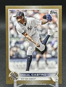 Miguel Castro 2022 Topps Update Gold New York Yankees /2022 - Picture 1 of 6
