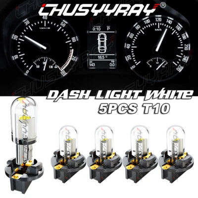 Para 95-98 Chevy Suburban 1500 C1500 K1500 Tablero Calibre BLANCO SMD LUZ LED Foto 1 de 4