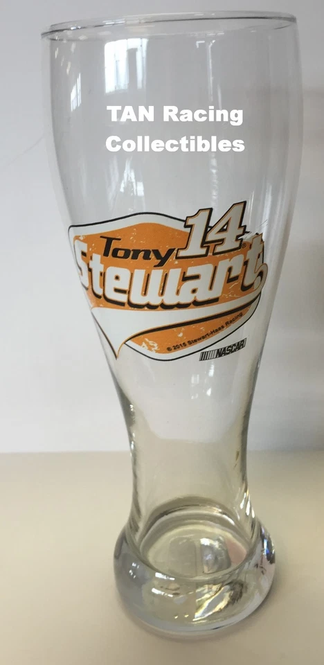 Tony Stewart Hunter Mfg 2015 #14 Pilsner Glass 23oz FREE SHIP!! - Image 1 of 1