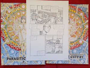 Shintaro Kago - Original Artwork - Parasitic City Pag. 110 VEDI DESCRIZIONE 