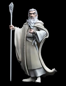Figura de vinilo Weta MINI EPICS: GANDALF EL BLANCO estatua de 4"" EN STOCK - Imagen 1 de 9
