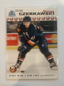 2001-02 (ISLANDERS) Pacific Adrenaline Blue #118 Mariusz Czerkawski /62