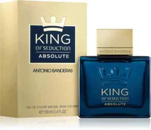 Antonio Banderas King of Seduction Absolute 3.4 oz / 100 ml Eau de Toilette - Picture 1 of 5