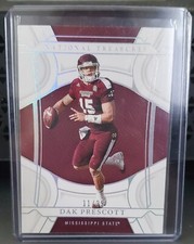 2022 National Treasures Collegiate Dak Prescott #10 Century Silver /39 Cowboys