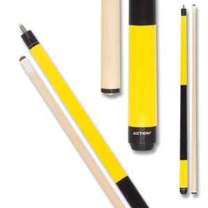Action Starter COL07 Neon Yellow Pool Cue Billiard Stick Billiards Cues - Picture 1 of 8