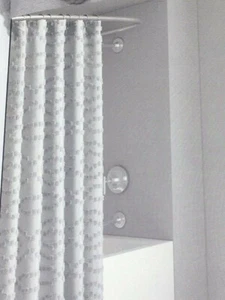 Wamsutta Collective Fabric Shower Curtain - Nantucket Grey - Picture 1 of 3