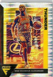 Juego de púlsares Shai Gilgeous-Alexander 121 2020-21 Panini Flux de fábrica - Imagen 1 de 2