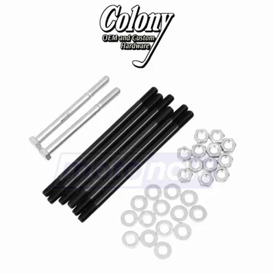 Colony Motor Case Stud Kit for 1994-1998 Harley Davidson FLHR Road King - vo Foto 1 de 4
