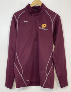 Nike Central Michigan University Embroidered Track & Field 1/2 Zip Pullover Gr. S - Bild 1 von 11
