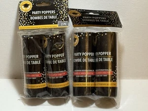 Graduation Confetti Streamer Party Confetti Streamer Poppers 2/Pk - Picture 1 of 3