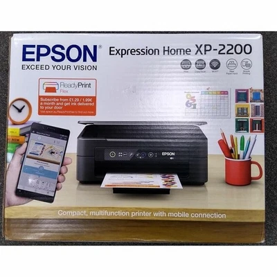 Epson Expression Home XP-2200 A4 Inkjet Multifunction Printer Scanner Copy Wi-Fi - Image 1 of 4