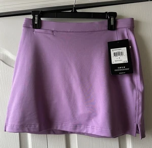 NWT Adidas Lavender Purple Stretch Golf Skort Size 4 Coolmax UPF 15+ - Picture 1 of 8