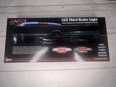 Anzo 531069 Lente Roja/Humo Estilo G2 LED Tercera Luz de Freno Toyota Tundra 07-2021 Foto 1 de 4