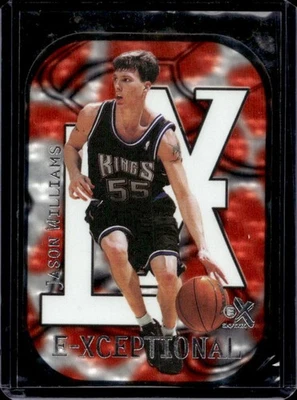Skybox E-X Jason Williams E 1999-200 rojo excepcional #1XC Kings Foto 1 de 2