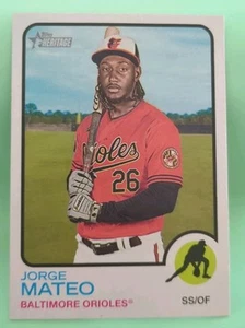Topps Heritage High Number 2022 - Jorge Mateo #581 - Baltimore Orioles - Imagen 1 de 2