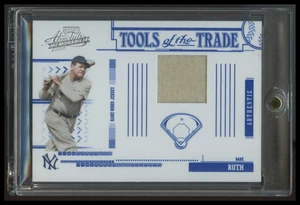 2005 Absolute Tools of the Trade Babe Ruth Yankees HOF GAME USED JERSEY /100 SP - Picture 1 of 2