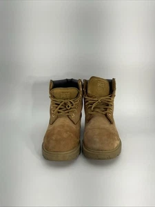 Timberland PRO Botas de Trabajo Cuero Trigo Puntera de Seguridad Hombres Talla 8 Impermeables - Imagen 1 de 12