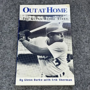 Out at Home: True Story of Glenn Burke Paper Back RARE MLB - Bild 1 von 5
