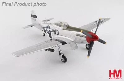 Hobby Master HA7750 P-51D Mustang 335 FS/4 FG “Captain Ted Lines”  - 1/48 Scale - Image 1 of 4