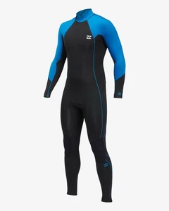 BILLABONG ABSOLUTE 3/2MM MENS WETSUIT SURF BLUE SIZE XL - Picture 1 of 4