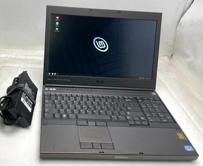 Dell Precision M4700 15.6" FHD i7-3540M 16gb Ram 480gb SSD Linux OS K2000M Foto 1 de 4