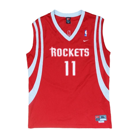 Vintage Houston Rockets Yao Ming Nike Basketball Swingman Jersey Size 2XL NBA Cover