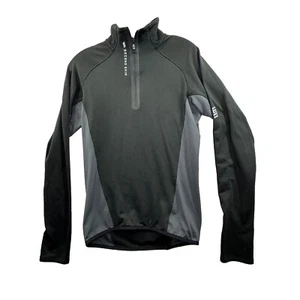 SECOND SKIN Compression 1/4 Zip Pullover Size Medium Shirt Running Cycling - Picture 1 of 12