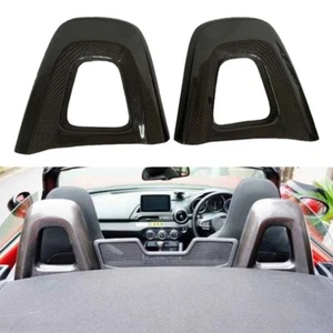 Cubierta enrollable de asiento adicional de fibra de carbono para Mazda MX-5 Miata ND 16+ - Imagen 1 de 6