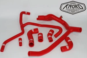 LAND ROVER DISCOVERY 2 TD5 7-TEILIGES SILIKON-KÜHLMITTELSCHLAUCH-SET ROT - Bild 1 von 5