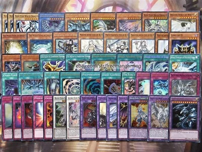 Yugioh Seto Kaiba Deck 49 Cards Blue-Eyes White Dragon Alternative Chaos MAX Jet - Image 1 of 4