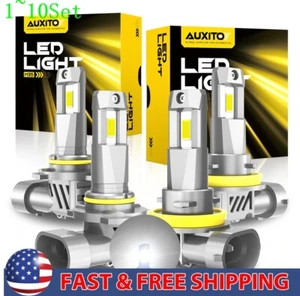 For Camry 2007-2017 9005 H11 Toyota H8 H9 LED Headlights White Bright 1-10Set - Picture 1 of 16