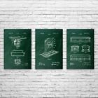 Funeral Home Posters Set Of 3 Cemetary Decor Graveyard Art Mortician Gift