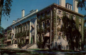 Cambridge,MA University Hall Middlesex County Massachusetts Postcard - Picture 1 of 2