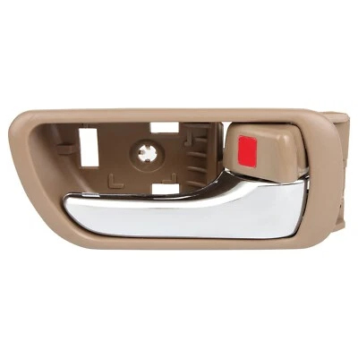 Front/Rear Right Inner Door Handle For 2002-2005 2006 Toyota Camry Chrome&Beige - Image 1 of 4