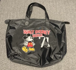 Bolso de Mano Walt Disney World Disney Parks Mickey Mouse 71 Negro Grande Poliéster - Imagen 1 de 7