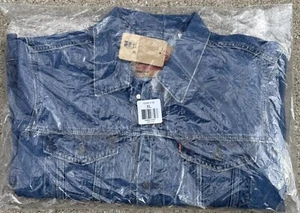 NEW! Levi's Men's Trucker Jacket Denim Jean Medium Stonewash Size XL 723340130 - Picture 1 of 10