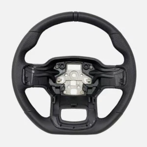 Black 3D Ring Sports Steering Wheel Fit For 2023-2024 Ford F150 XL XLT LIMITED - Picture 1 of 5