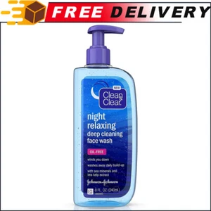 Night Relaxing Oil-Free Deep Cleaning Face Wash w/ Deep Sea Minerals & Sea Kelp - Picture 1 of 9