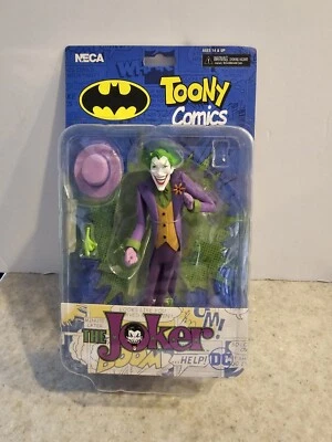 NECA Toony Comics - JOKER 5" Figure w/Backdrop Display #966N080123 - Image 1 of 2