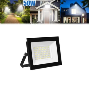 50W LED Flood Light Garden Outdoor Lamp Yard Waterproof Spotlight Fixtures - Picture 1 of 9