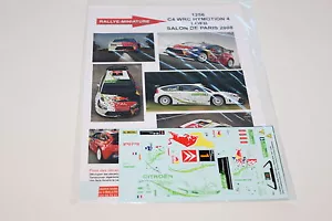 DECALS 1/43 CITROEN C4 WRC SEBASTIEN LOEB HYMOTION RALLYE 2008 RALLY - Foto 1 di 1