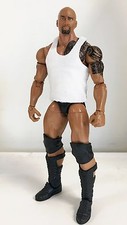 Nox-Tk-W: Figlot White Tank Top for 7" Mattel Wresting Figures (No tracking)