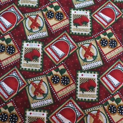 Paquete de semillas de tela de edredón de algodón Debbie Mumm por material artesanal de 1/2 yarda Foto 1 de 4